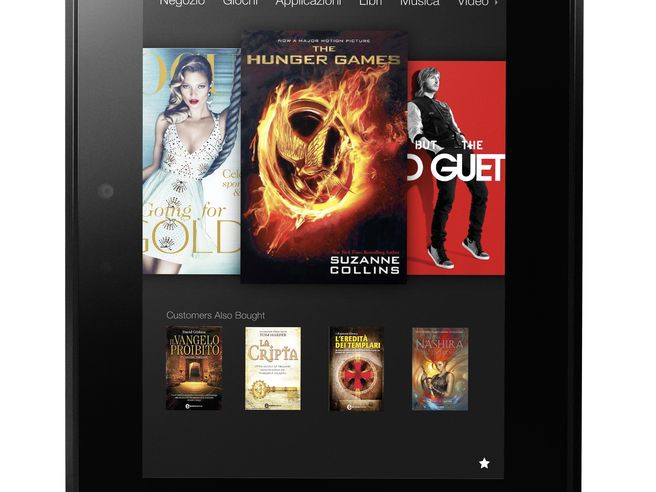 Amazon, il Kindle Fire HD arriva in Europa