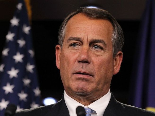 Usa: Boehner, le trattative per evitare il fiscal cliff sono in fase di stallo
