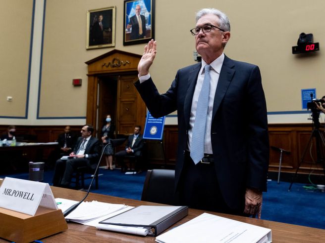 Fed, Powell: ‘non alzeremo tassi in via preventiva, inflazione da reopening si smorzerà nel tempo’
