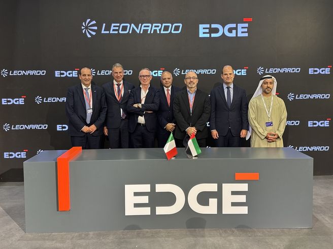 EDGE Group e Leonardo verso la costituzione di una Joint Venture ad Abu Dhabi
