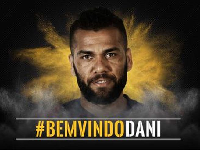 Juventus: siglato accordo biennale con il brasiliano Dani Alves