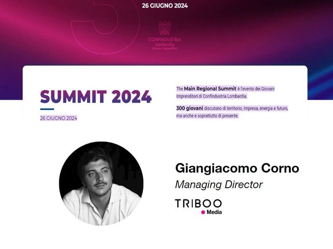The Main Regional Summit 2024, il 26 giugno: il programma dell’evento