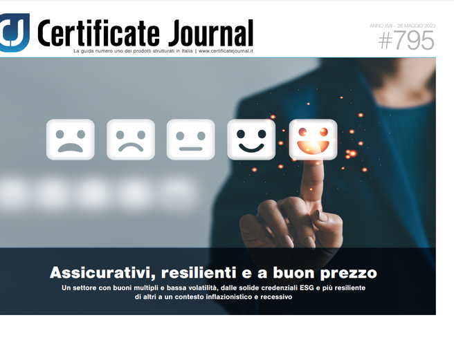 È uscito il Certificate Journal n.795