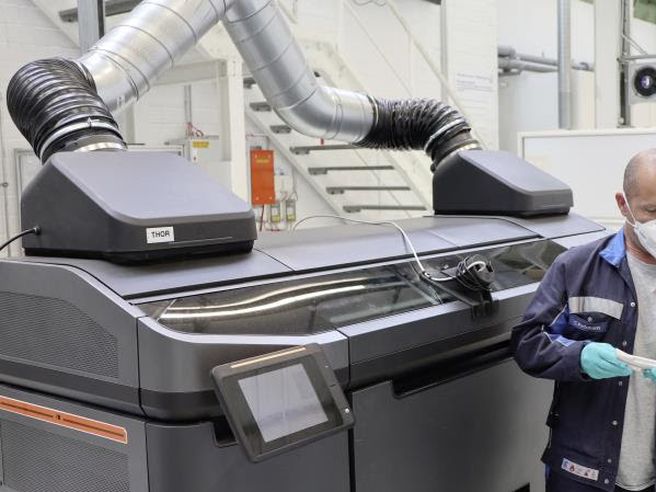 Volkswagen utilizzerà un nuovo processo di stampa 3D per produrre auto