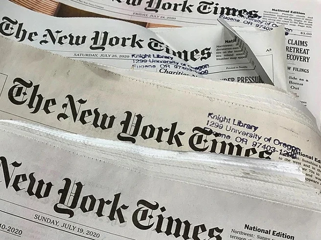 Il New York Times supera le attese: profitti in aumento del 41%