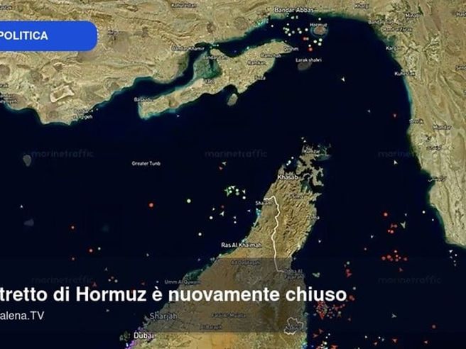 BLOCCO TOTALE DELLO STRETTO DI HORMUZ