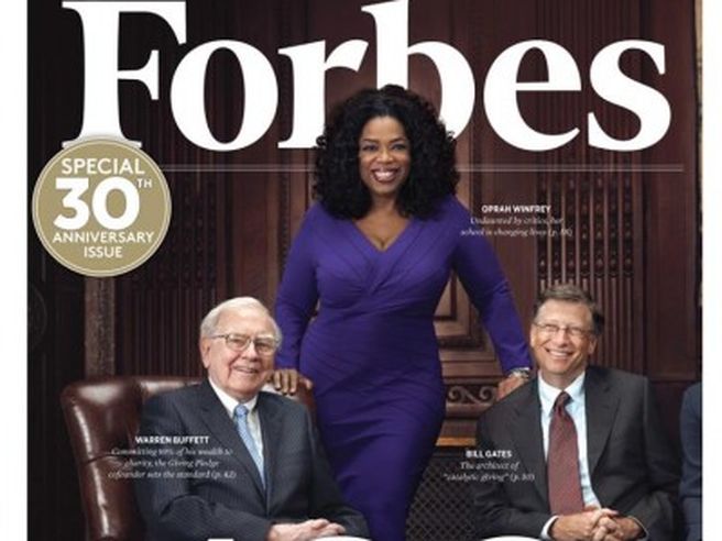 I più ricchi d’America per Forbes: Gates e Buffett. Zuckerberg scivola in 36esima posizione