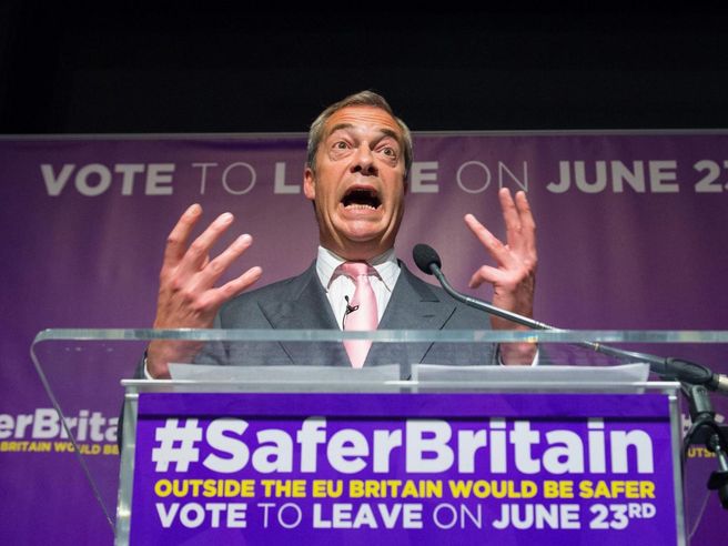 Gran Bretagna: Nigel Farage si dimette da leader dell’Ukip dopo Brexit
