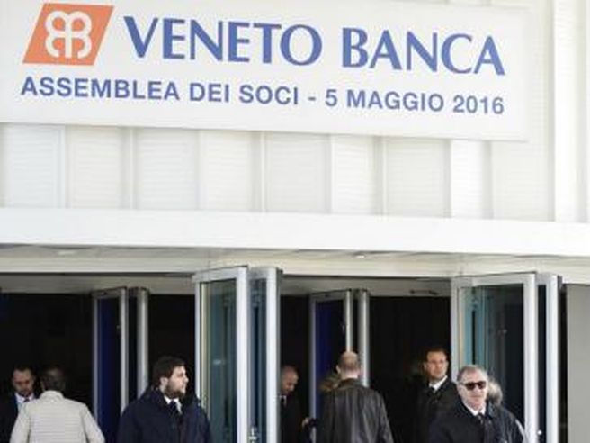 Veneto Banca tenta conciliazione con azionisti offrendo 15% perdita ultimi 10 anni