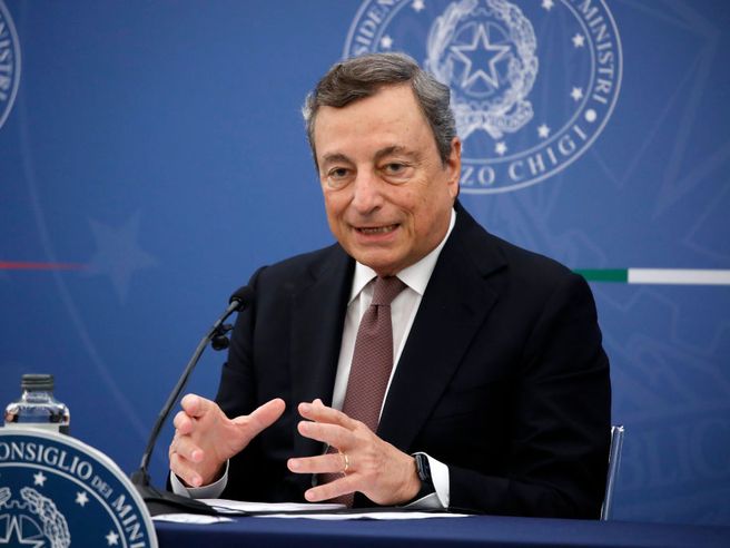 Pil Italia, Draghi: ‘per assicurare sostenibilità ripresa impedire altre ondate contagio. Green pass strumento di libertà’