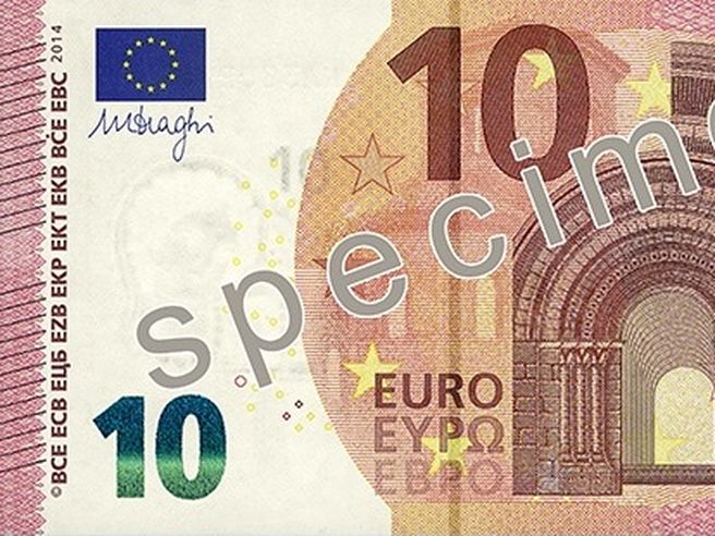 Bce: pronta al lancio della nuova banconota da 10 euro, inviati i primi opuscoli a commercianti