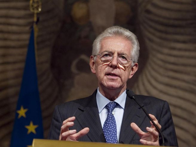 Monti: interrompere una riforma è peggio che non farla, spread fondamentale per credito alle imprese