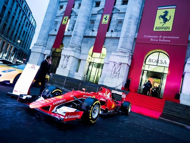 Ferrari: titolo festeggia vittoria di Vettel con nuovi massimi storici a Piazza Affari