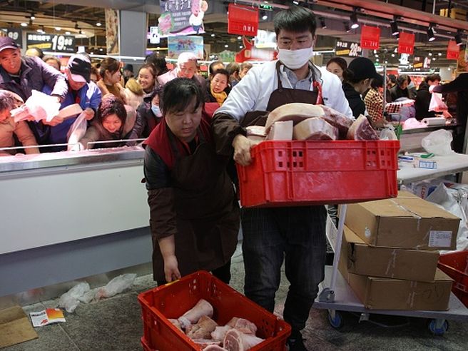Cina: vendite al dettaglio +0,5% su base annua, trend positivo per prima volta in 2020