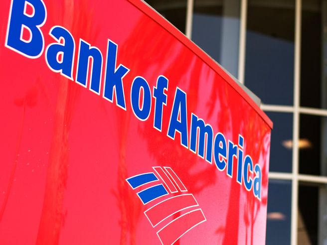 Bank of America tenta il rimbalzo: trendline ribassista e volumi il vero banco di prova